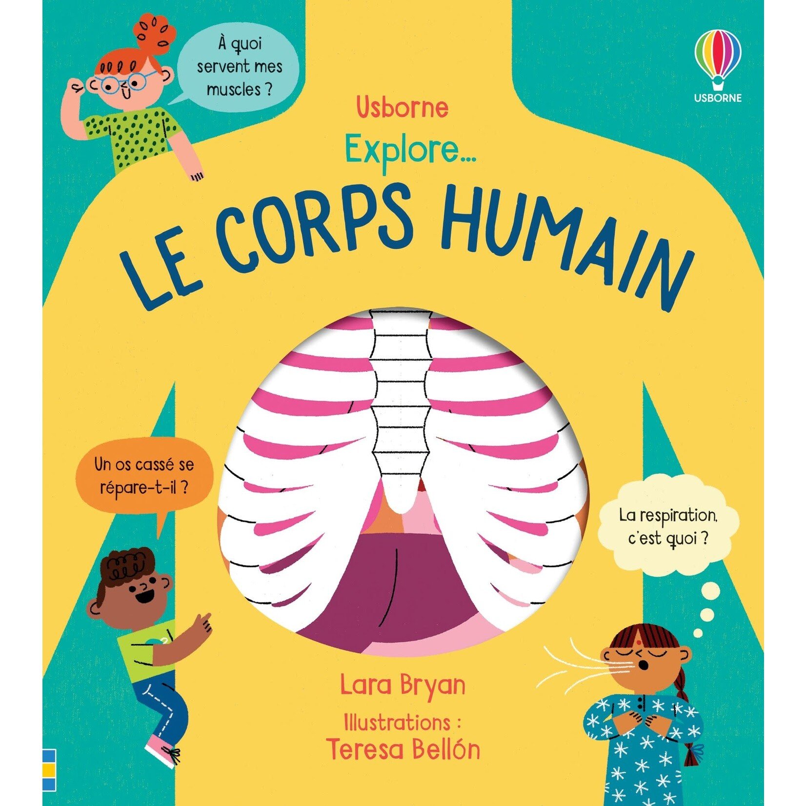 Usborne (Éditions) USBORNE - Explore... Le corps humain (In French)
