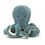 Jellycat JELLYCAT - Pieuvre bleue en peluche 'Little Storm Octopus'