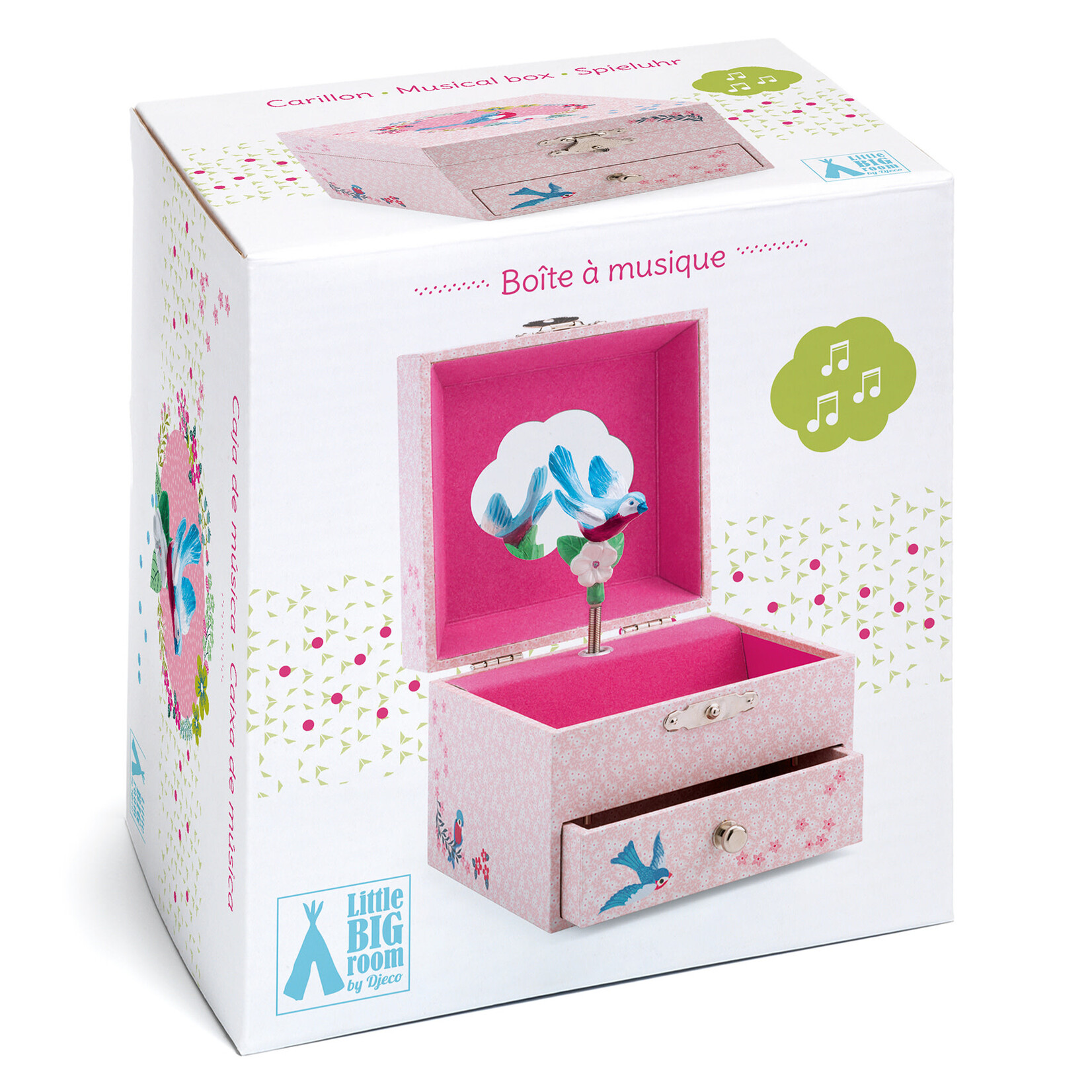 Djeco DJECO - Music Box 'Mélodie du pinson'