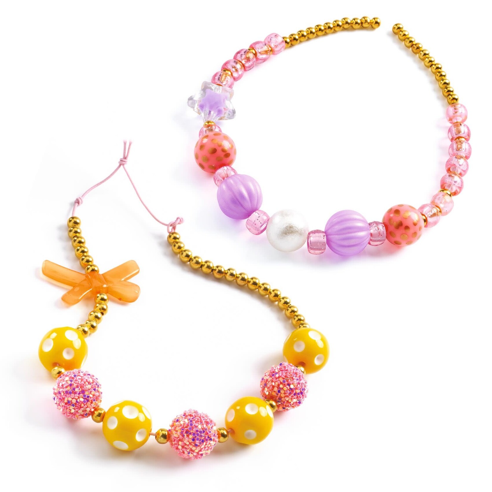 Djeco DJECO - Bubble Beads 'Gold'