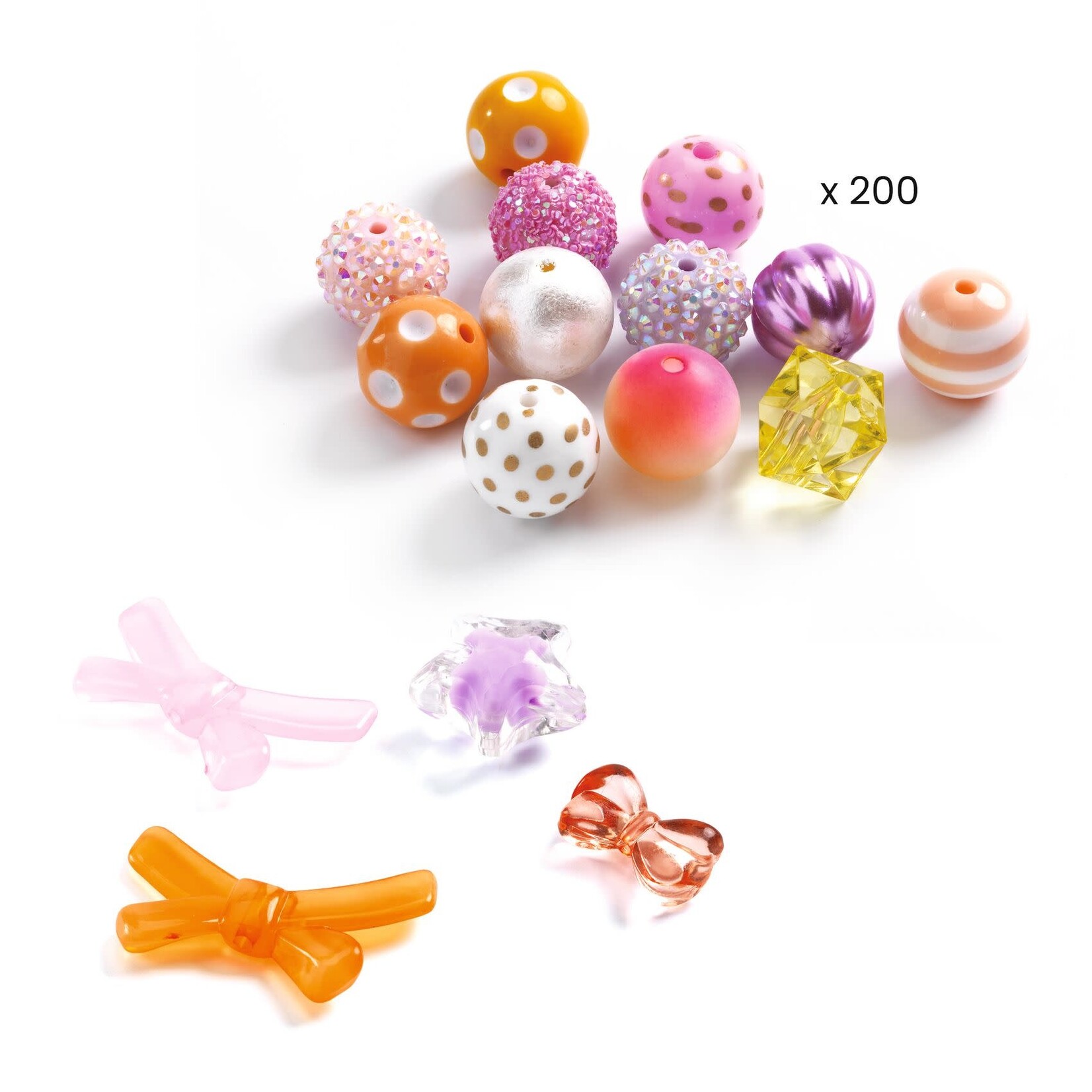 Djeco DJECO - Bubble Beads 'Gold'