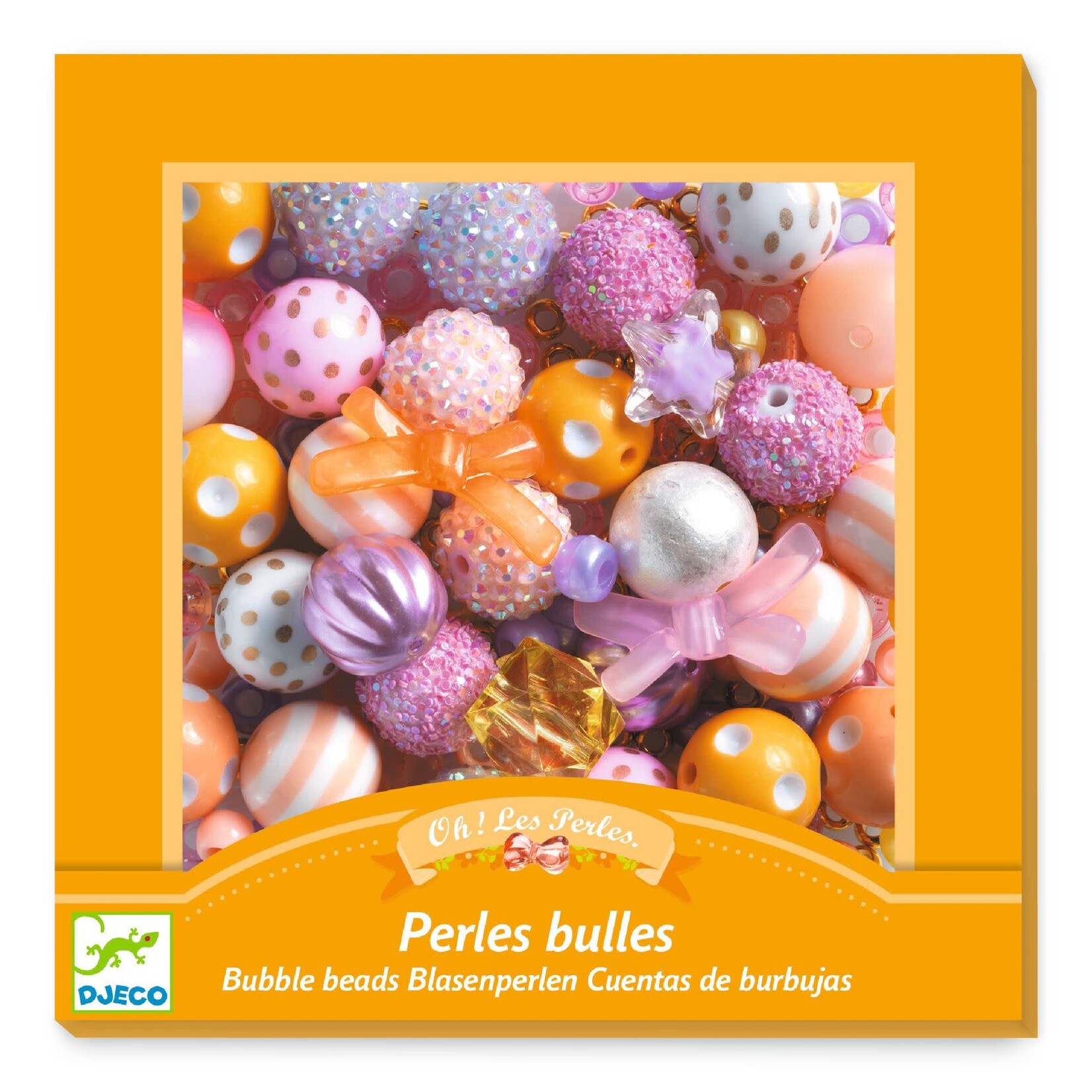 Djeco DJECO - Bubble Beads 'Gold'
