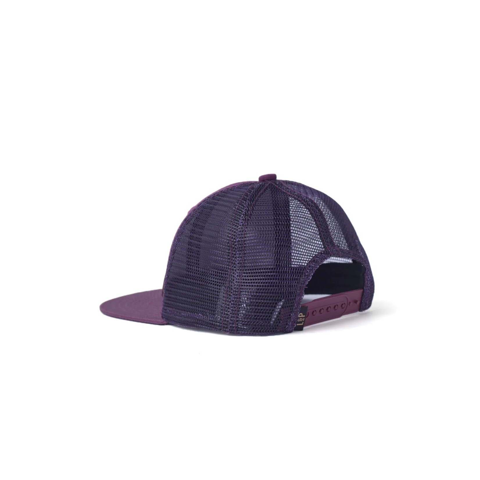 L&P L&P - Casquette avec filet 'Snapback - Brooklyn '22 - Prune'