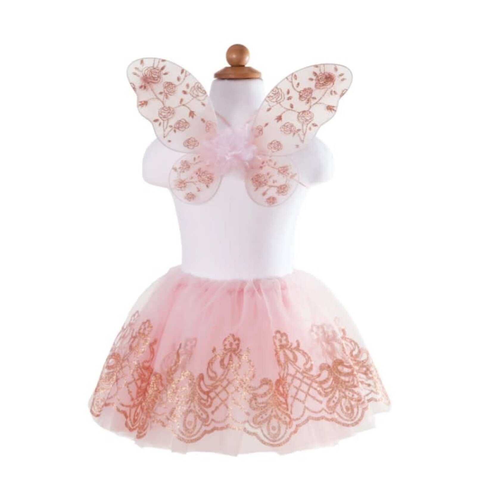 Great Pretenders GREAT PRETENDERS - Rose Gold Tutu & Wings Set