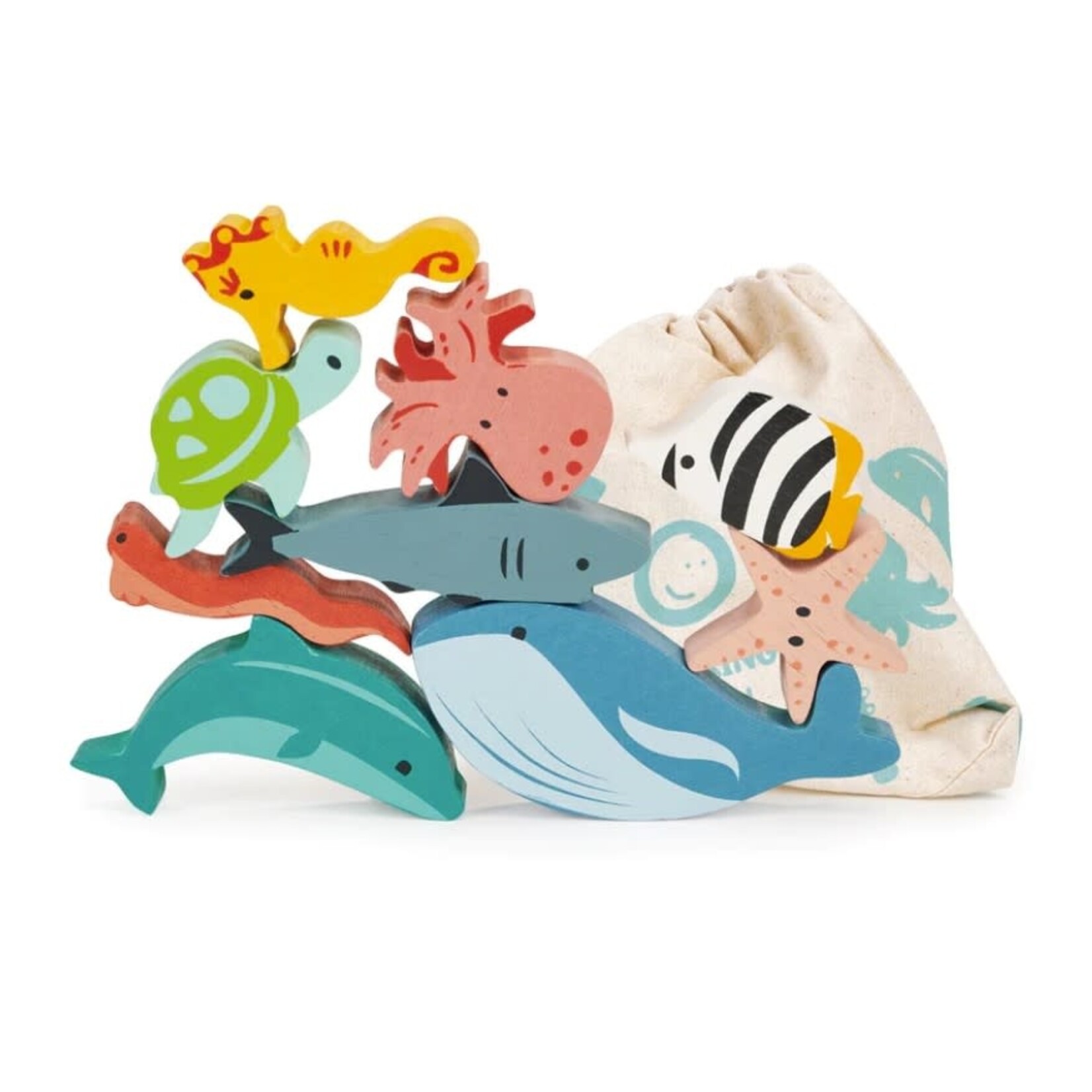 Mentari MENTARI - Animaux de la mer à empiler