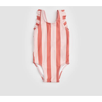 Miles the label MILES THE LABEL - Pink Striped One-Piece Swimsuit