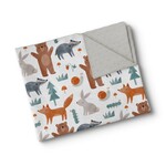 Olé Oops OOPS - Minky Baby Blanket - Woodland Explorers