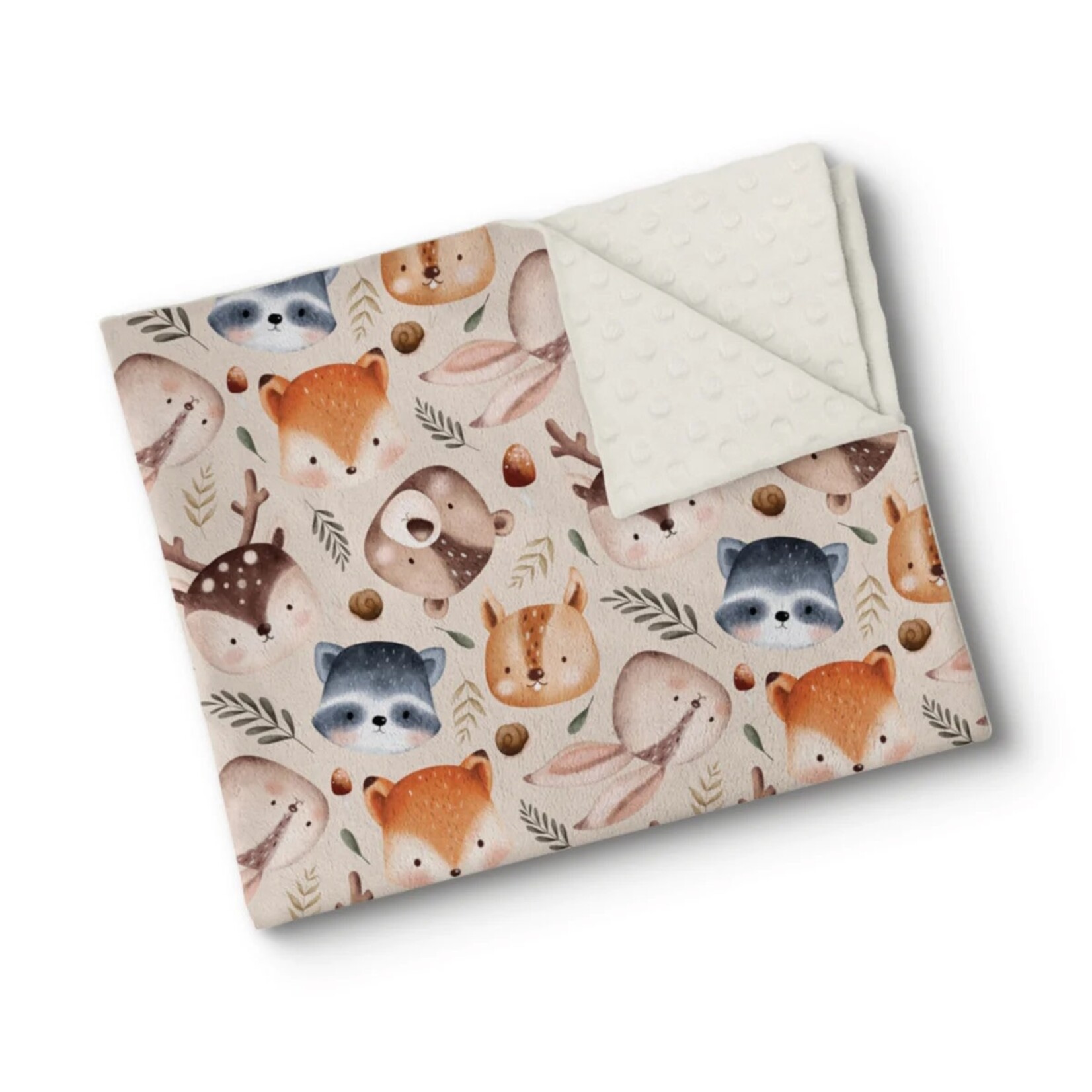 Oops OOPS - Couverture de Minky - Forêt lumineuse