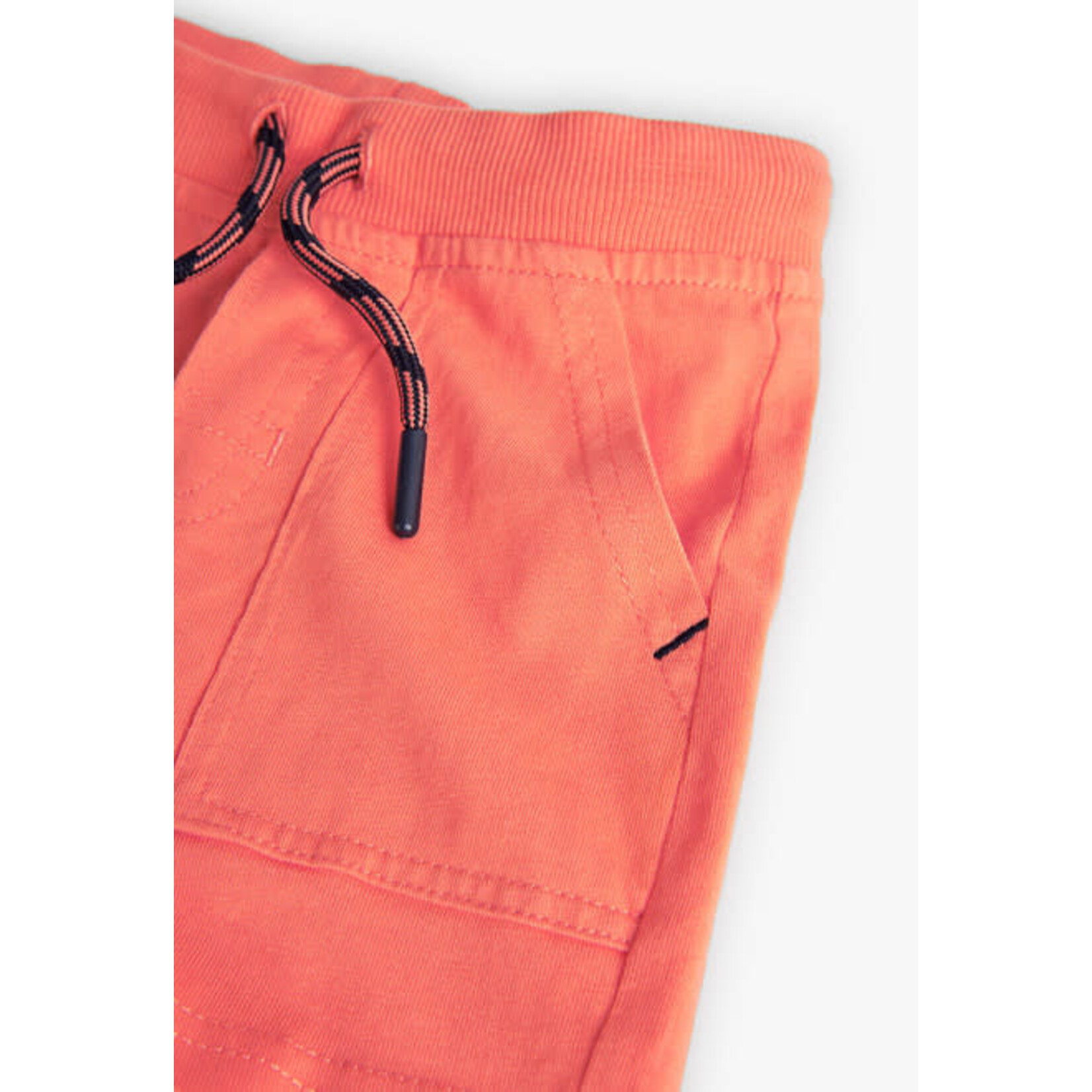 Boboli BOBOLI - Bright orange shorts with functional drawstring