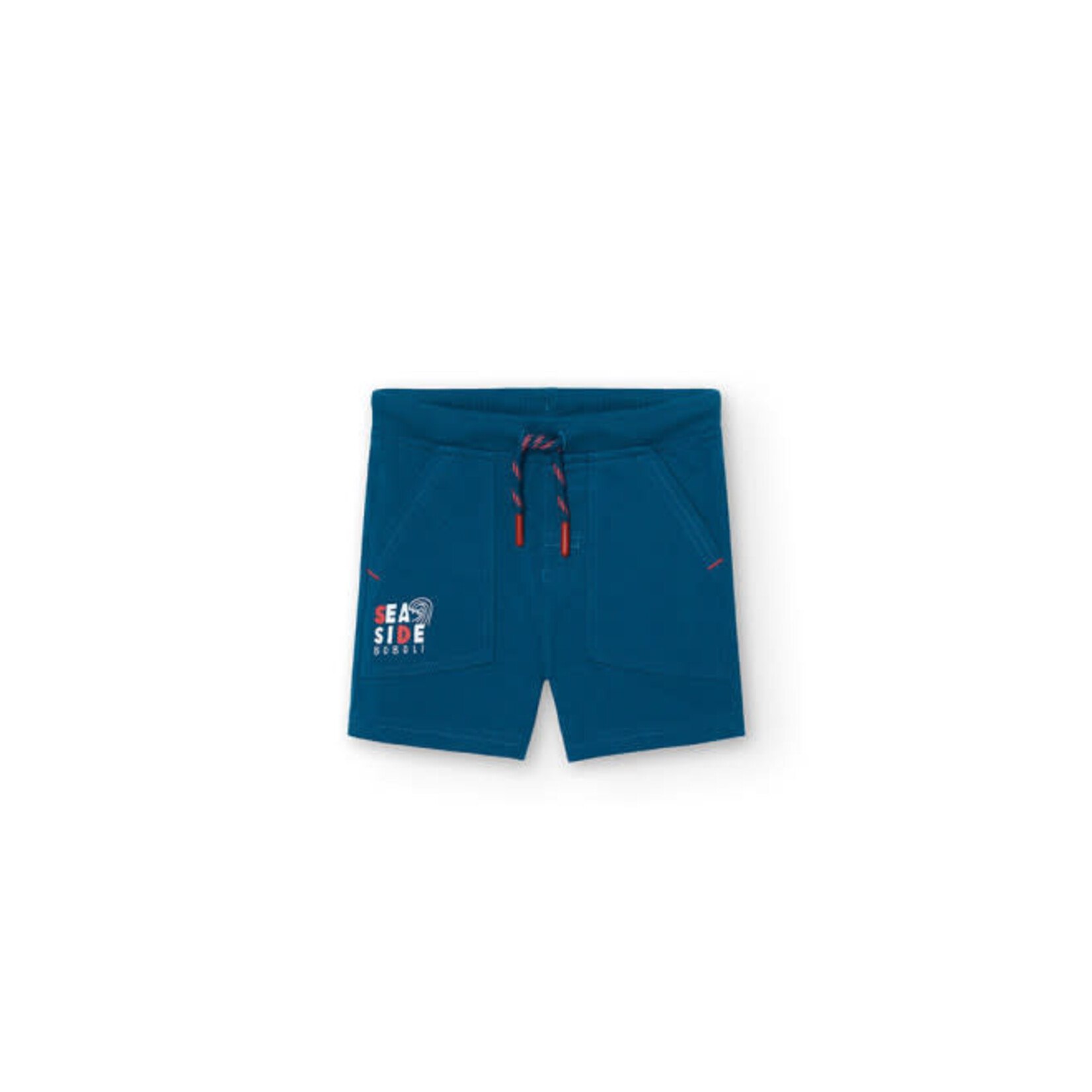 Boboli BOBOLI - Navy jersey shorts with drawstring