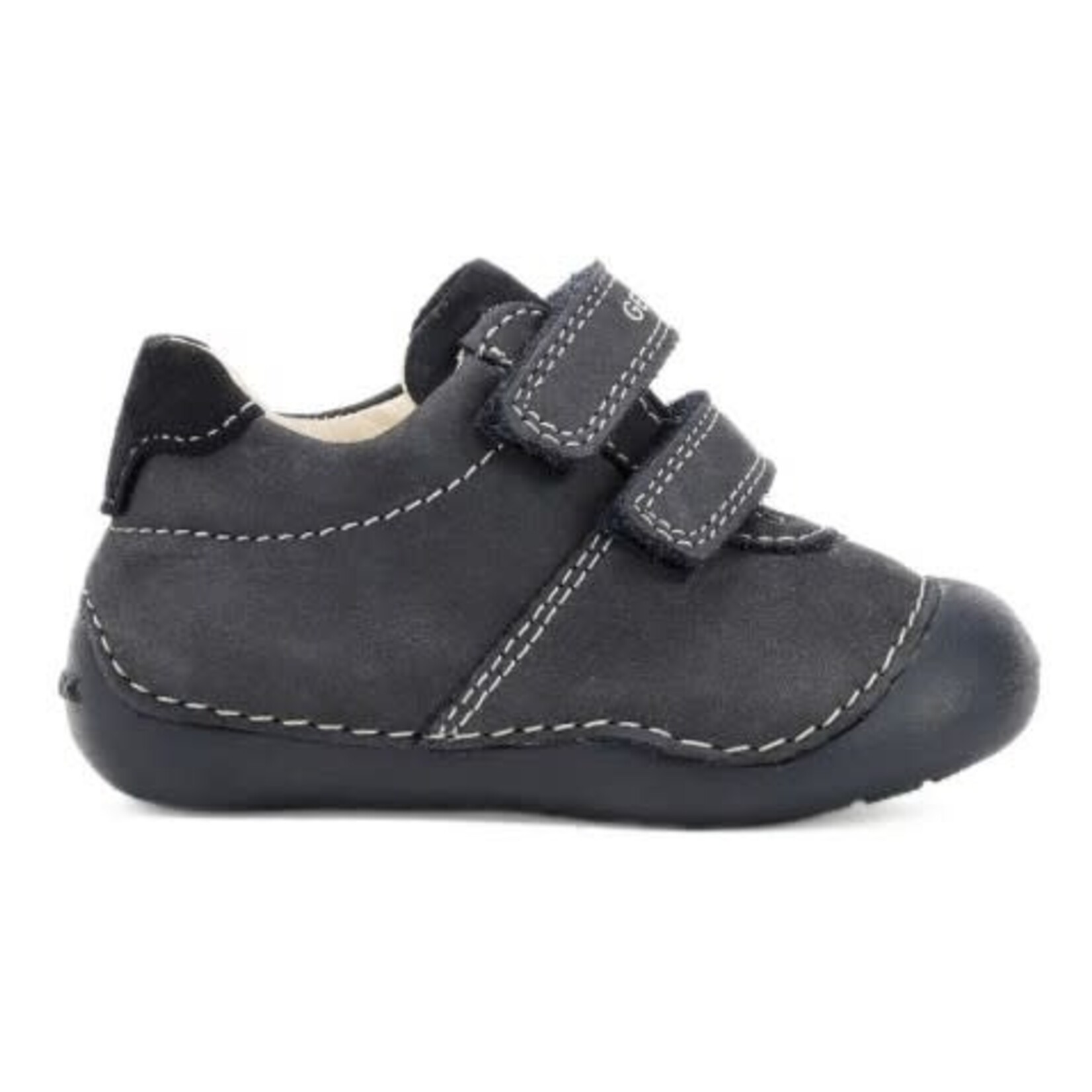 Geox GEOX - First steps soft soled leather shoes 'Tutim - Dark Navy'