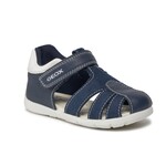 Geox GEOX - Closed-Toe First Steps Sandals 'Elthan - Navy/White'