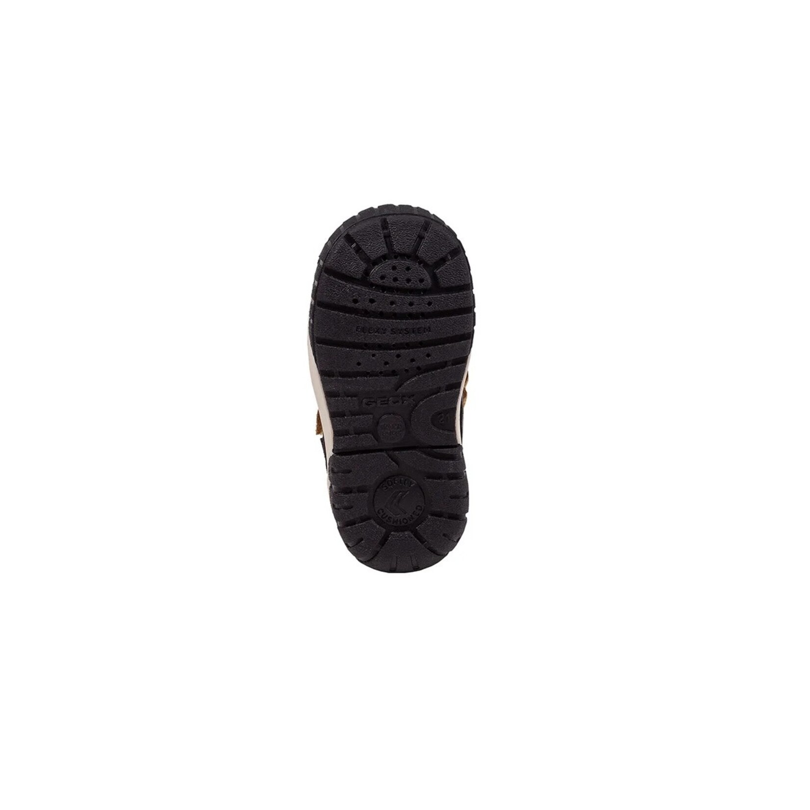 Geox GEOX - Bottes mi-saison avec doublures et imperméables 'Omar - Suède et nylon - Caramel/noir'
