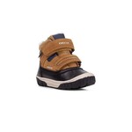 Geox GEOX - Bottes mi-saison avec doublures et imperméables 'Omar - Suède et nylon - Caramel/noir'