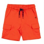 Nanö NANÖ - Short bermuda souple uni orange avec  poches cargo - 'Party piscine'
