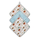 Loulou Lollipop LOULOU LOLLIPOP - Washcloth 3-piece set 'Ramen'