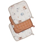 Loulou Lollipop LOULOU LOLLIPOP - Washcloth 3-piece set 'Cozy Forest'