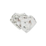 Loulou Lollipop LOULOU LOLLIPOP - Set of Two Bandana Bibs - Bears on bikes
