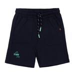 Nanö NANÖ - Navy jersey bermuda shorts 'Cap sur la méditerranée'