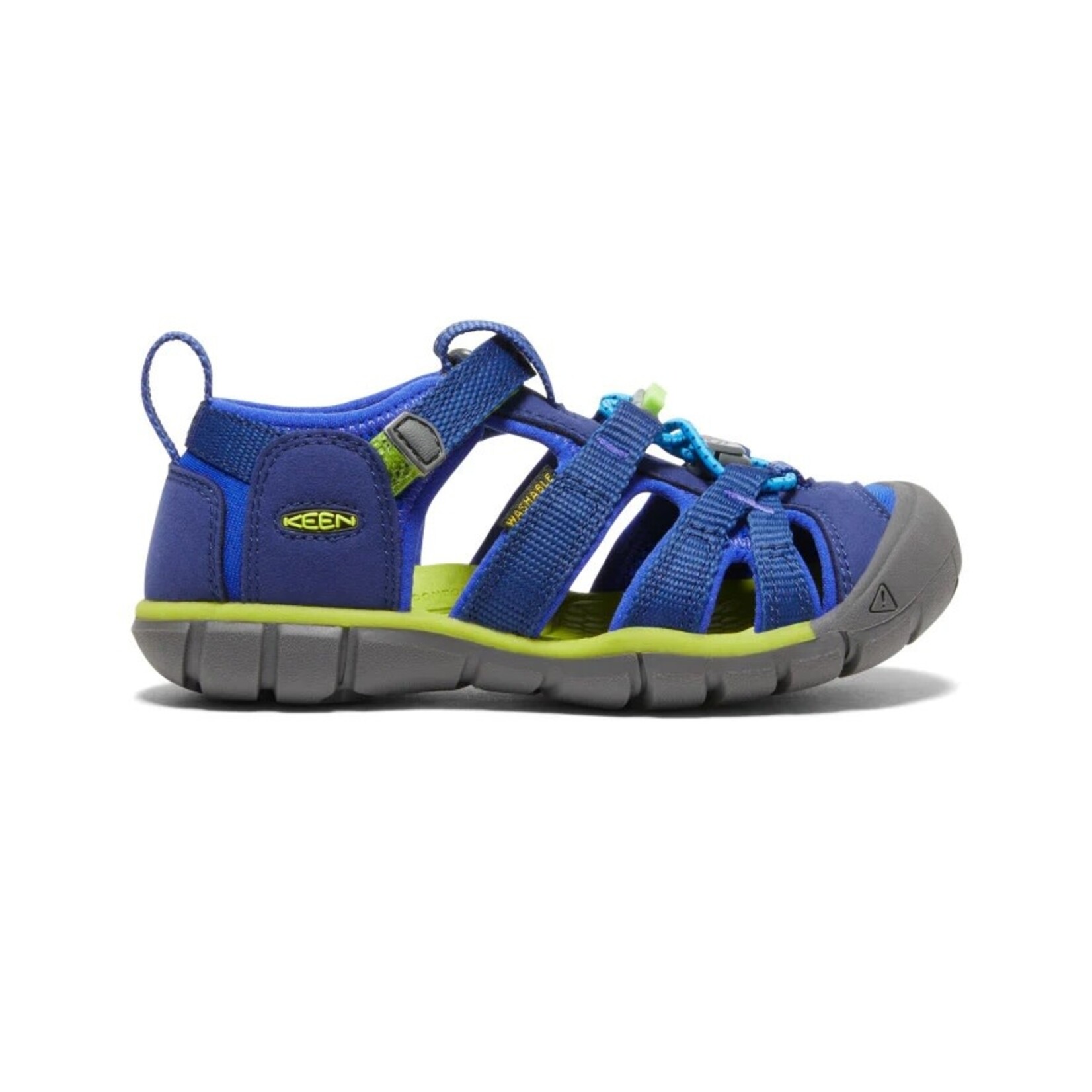 Keen KEEN - Sport Sandals 'Seacamp - Blue depths / Chartreuse'