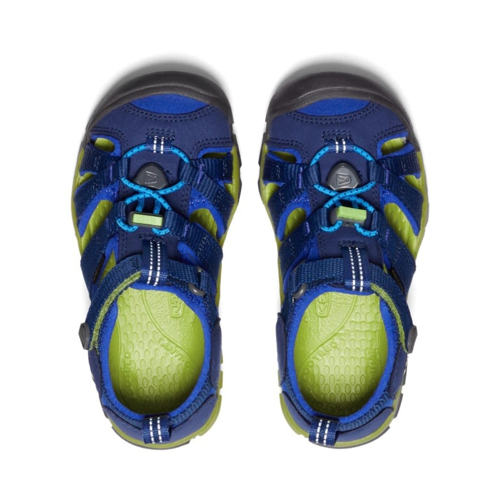 Keen KEEN - Sandales sport Seacamp 'Blue depths/Chartreuse'