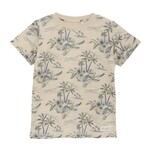 Enfant ENFANT - Shortsleeve t-shirt with allover palmtree print