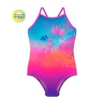 Nanö NANÖ - One-piece swimsuit with colorful gradient and flower print