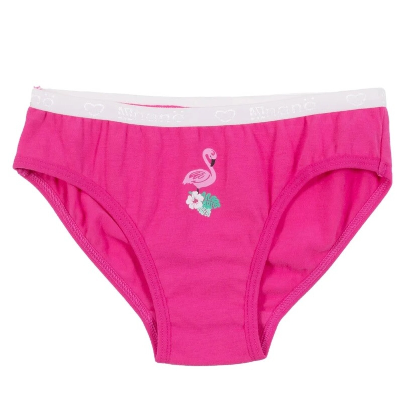 Nanö NANÖ - Pack of 3 Underwear 'Flamingos/Green with white flowers'