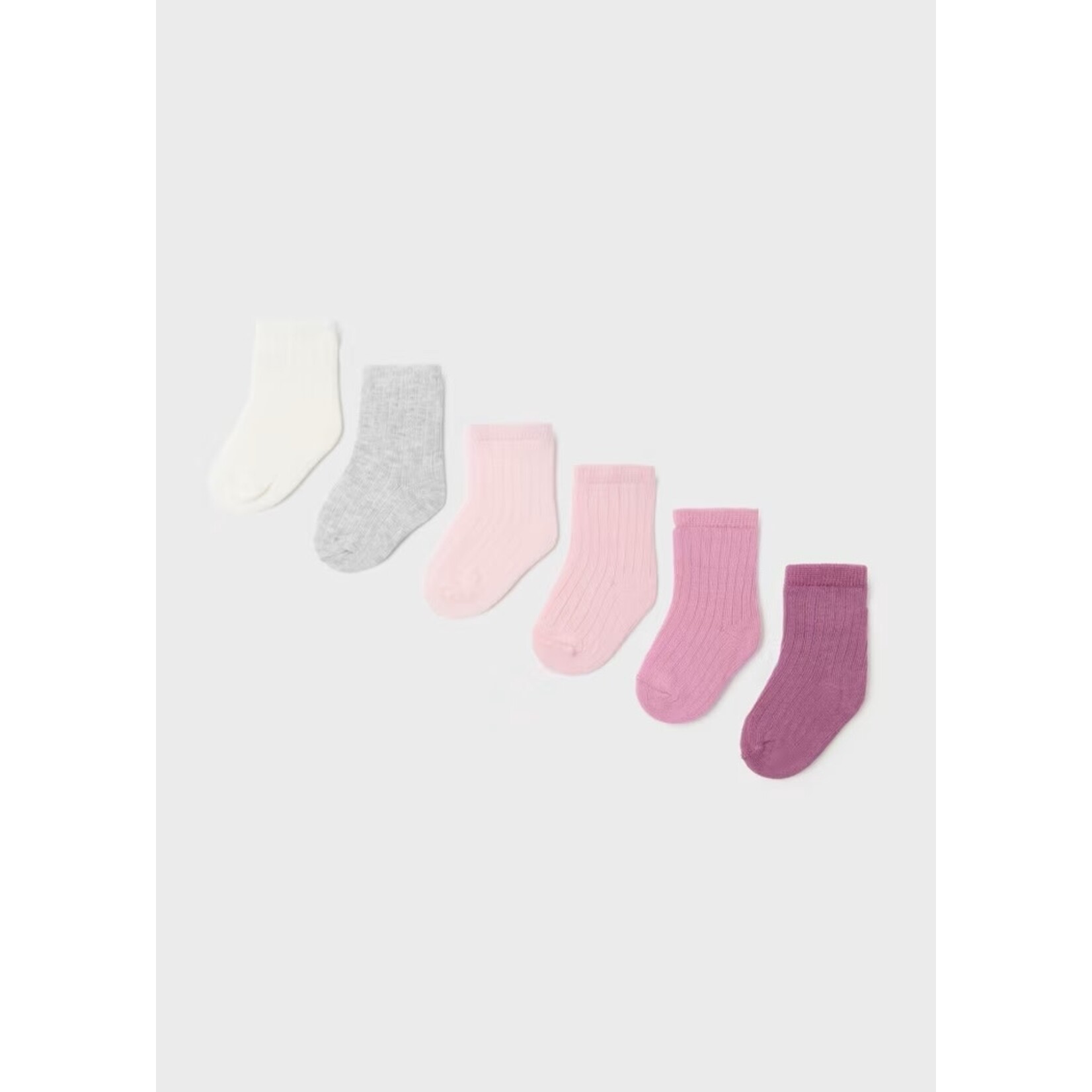 Mayoral MAYORAL - Lot de 6 paires de chaussettes pour bébé 'Rose'