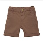 Enfant ENFANT - Short de toile marron avec poches