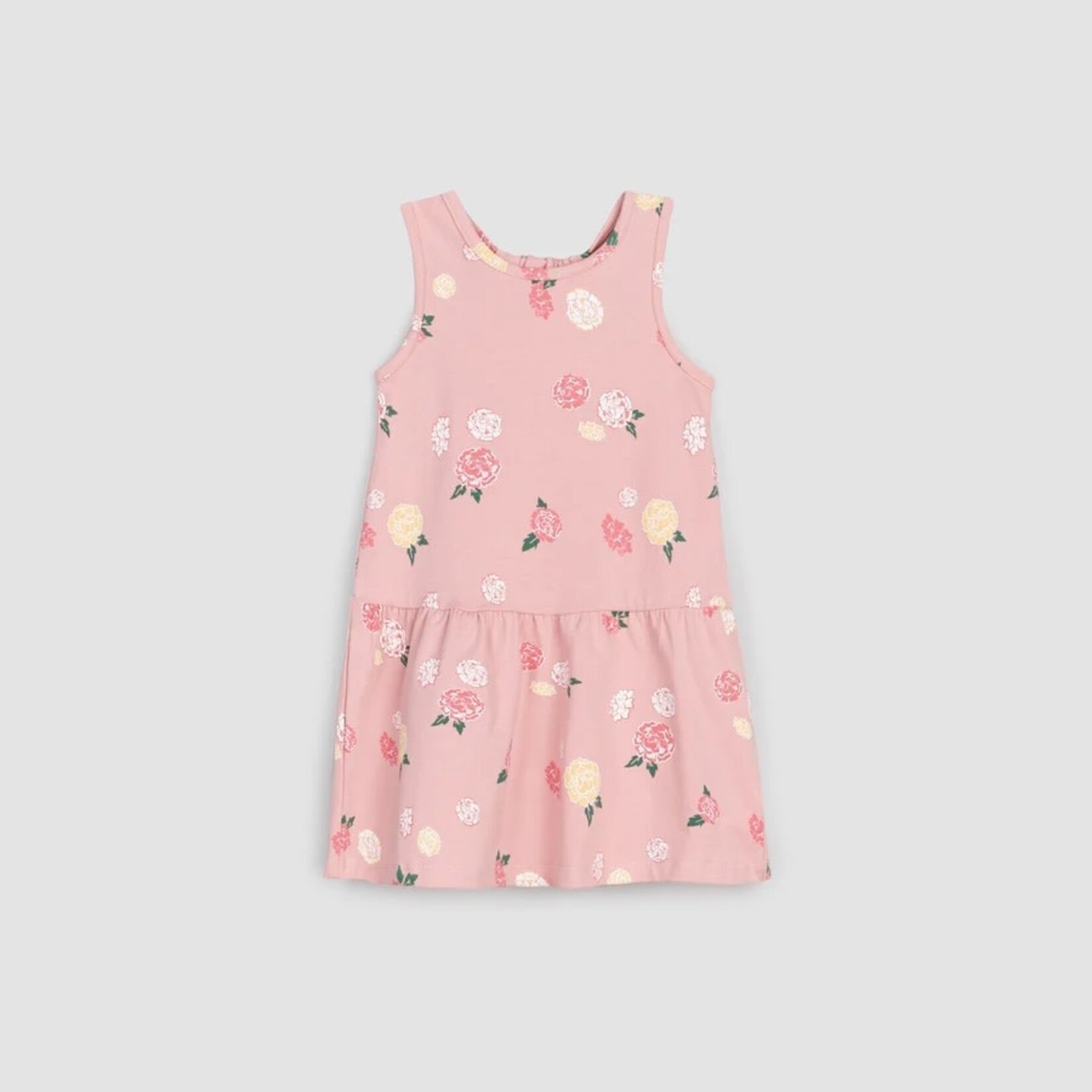 Miles the label MILES THE LABEL - Pink sleeveless dress with flower print
