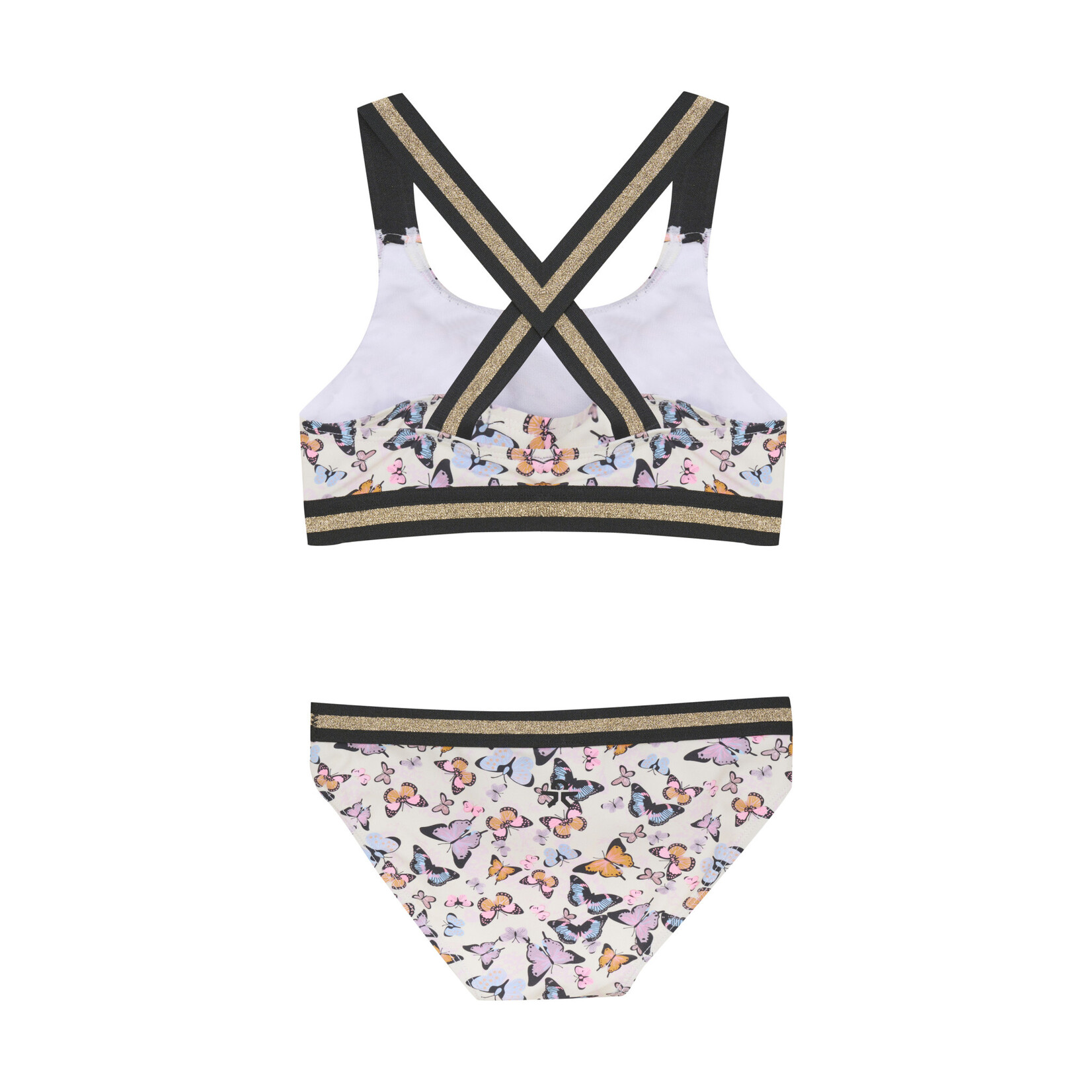 Color Kids COLOR KIDS - Two-piece bathing suit with butterfly print