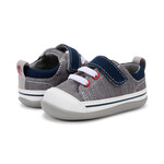 See Kai Run SEE KAI RUN - Flexible First Walker Transition Shoes 'Stevie II INF - Gray Denim'