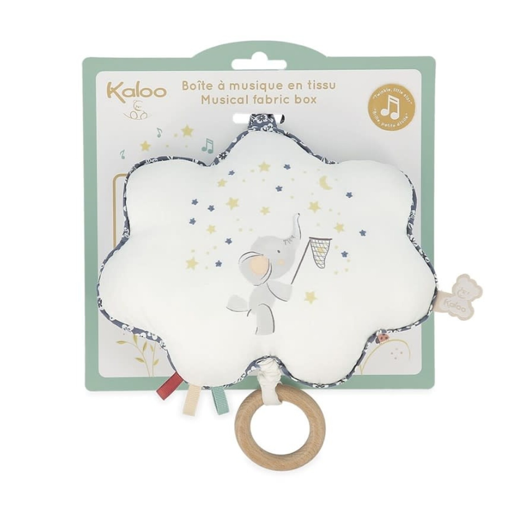 Kaloo KALOO - Fabric musical box - Twinkle twinkle little star