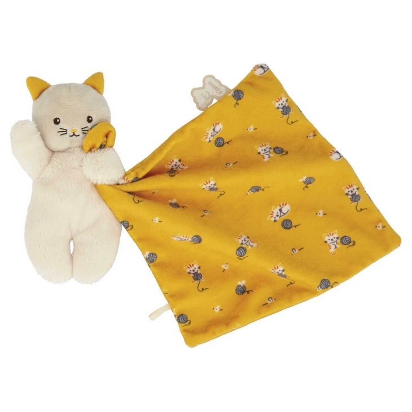 Kaloo KALOO - Blankie and soft toy - Yellow Cat