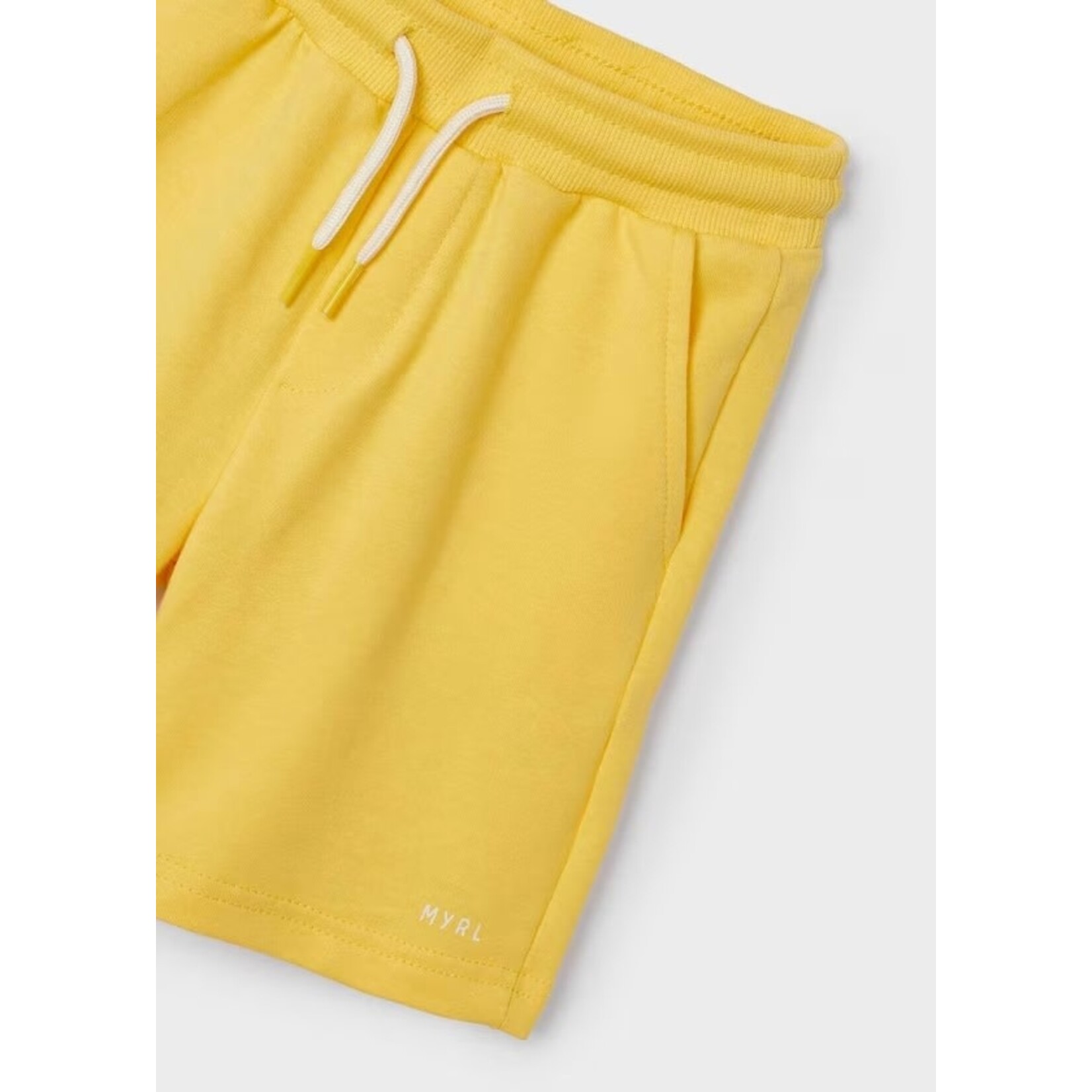 Mayoral MAYORAL - Cotton jersey shorts - Yellow