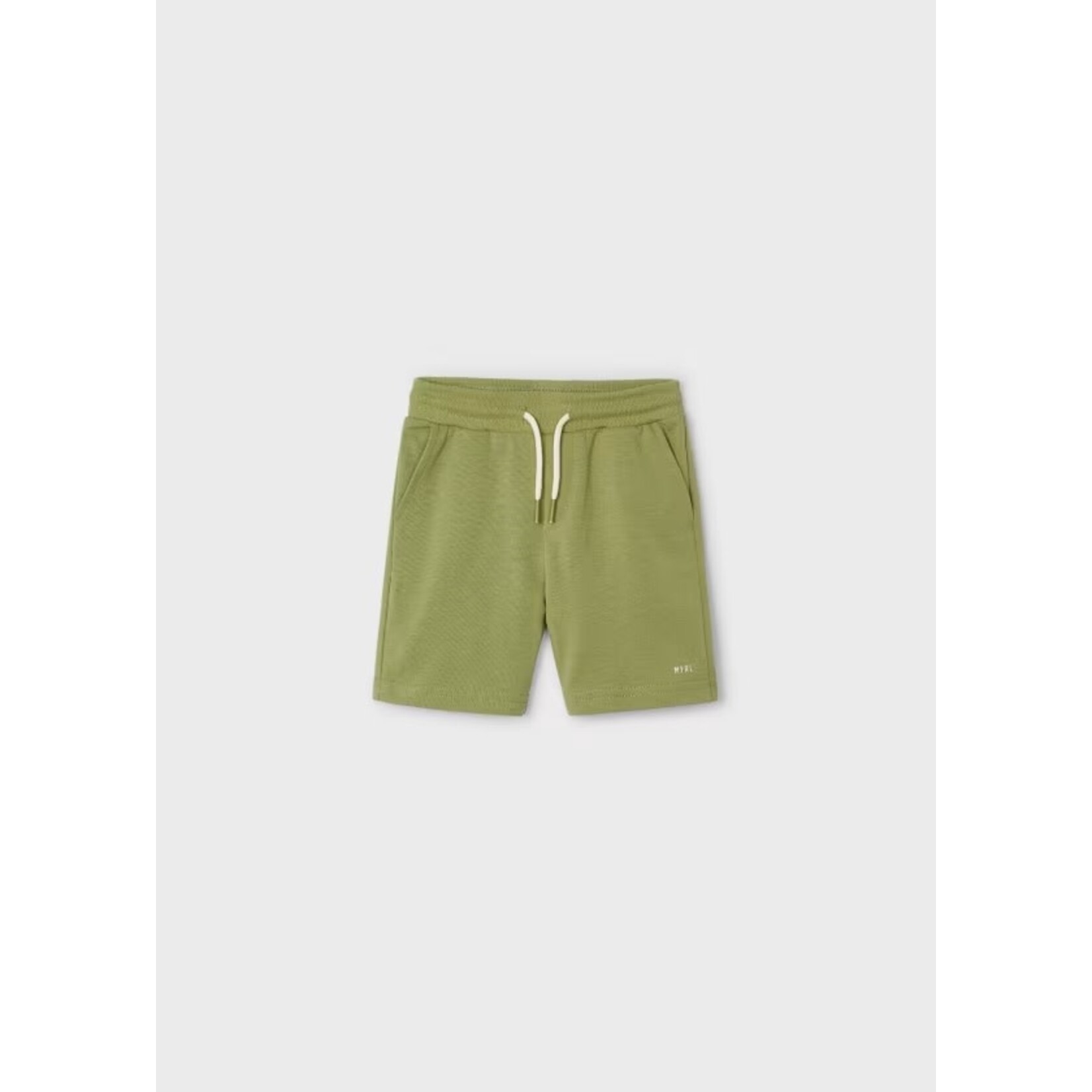 Mayoral MAYORAL - Cotton jersey shorts - Sage green