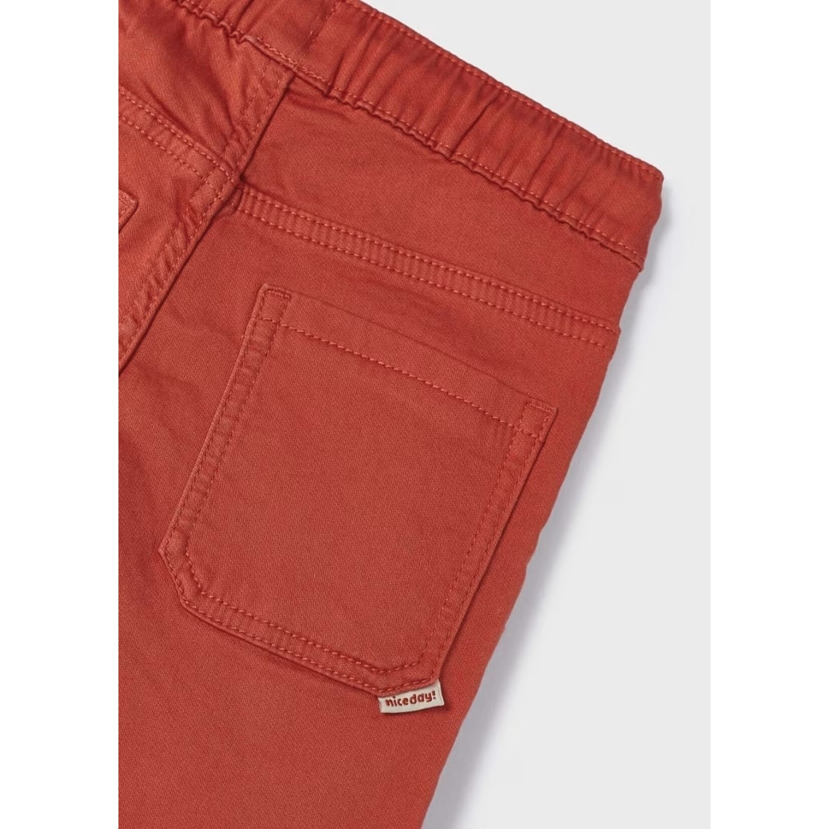 Mayoral MAYORAL - Chilli red twill cotton shorts