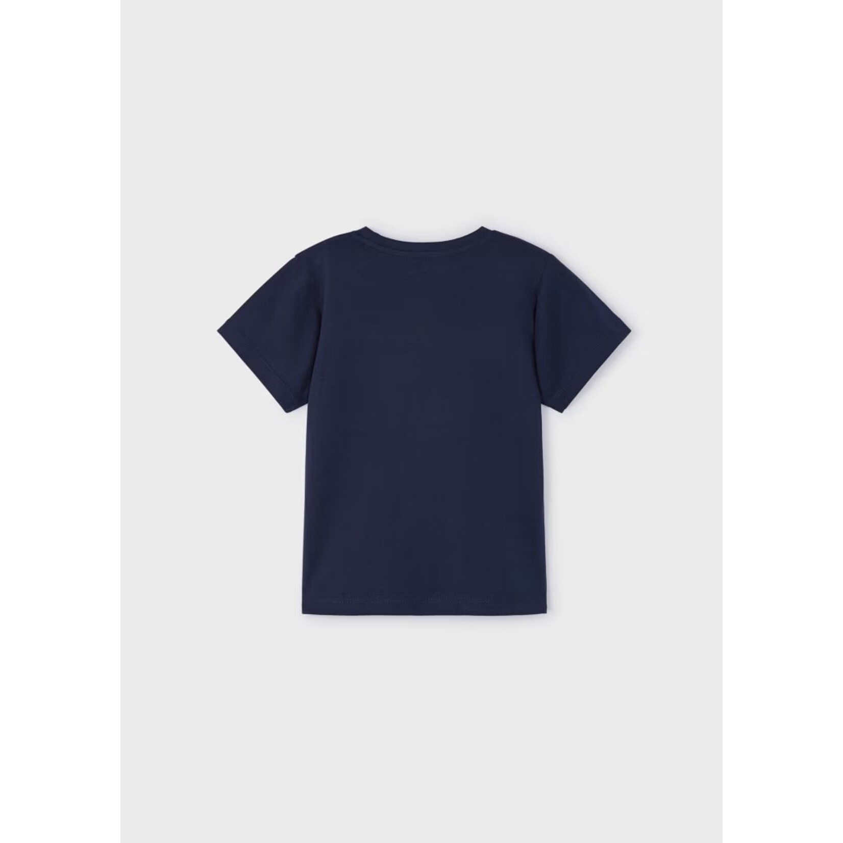 Mayoral MAYORAL - Navy short-sleeved t-shirt with landscape photography print