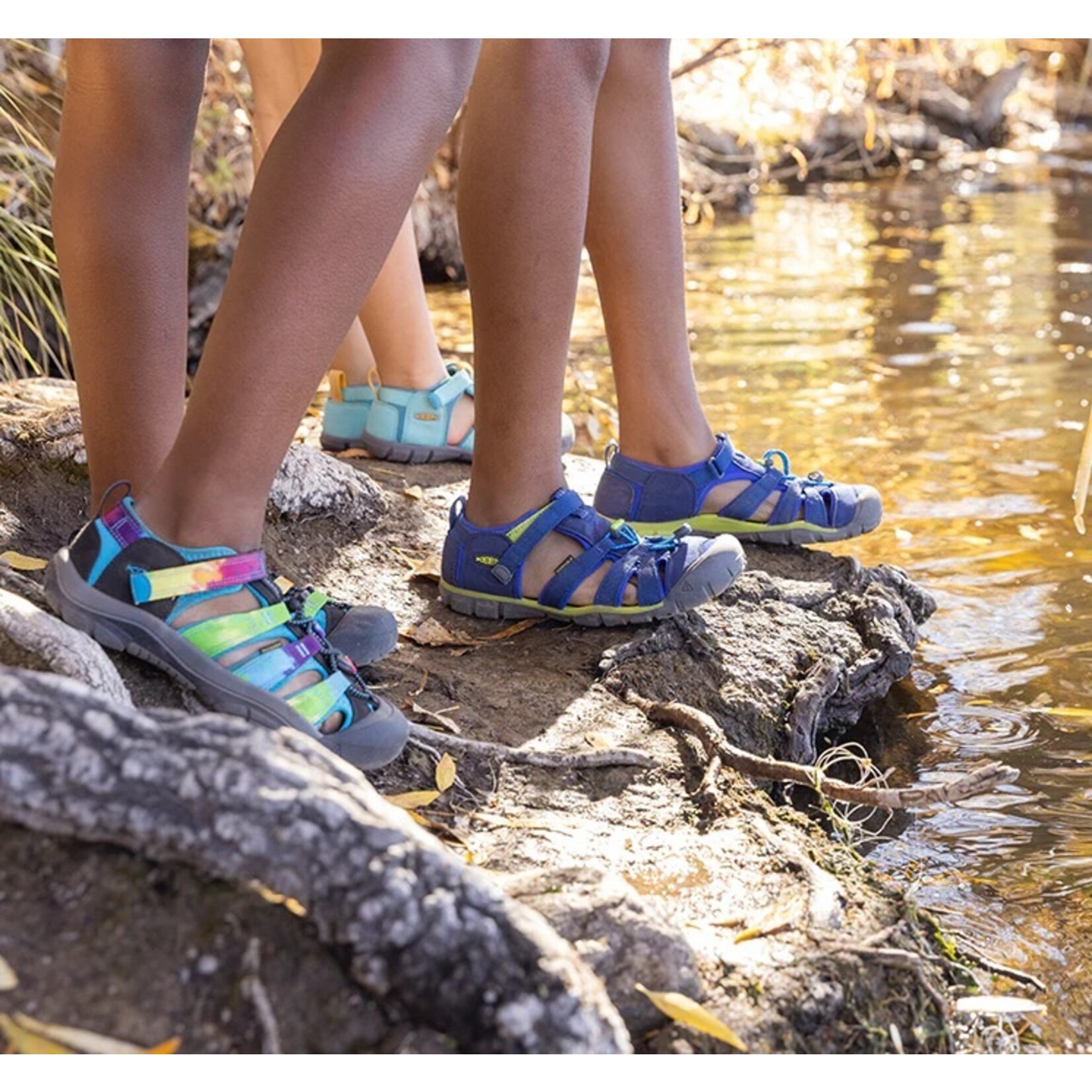 Keen KEEN - Sport Sandals 'Seacamp - Camo/Tillandsia Purple'
