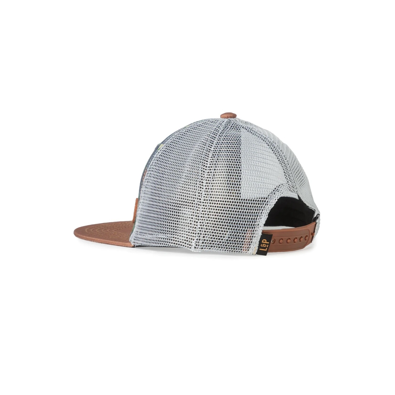 L&P L&P - Cap with Mesh  'Classik Fit /  Zoo - Taupe | Terracotta'