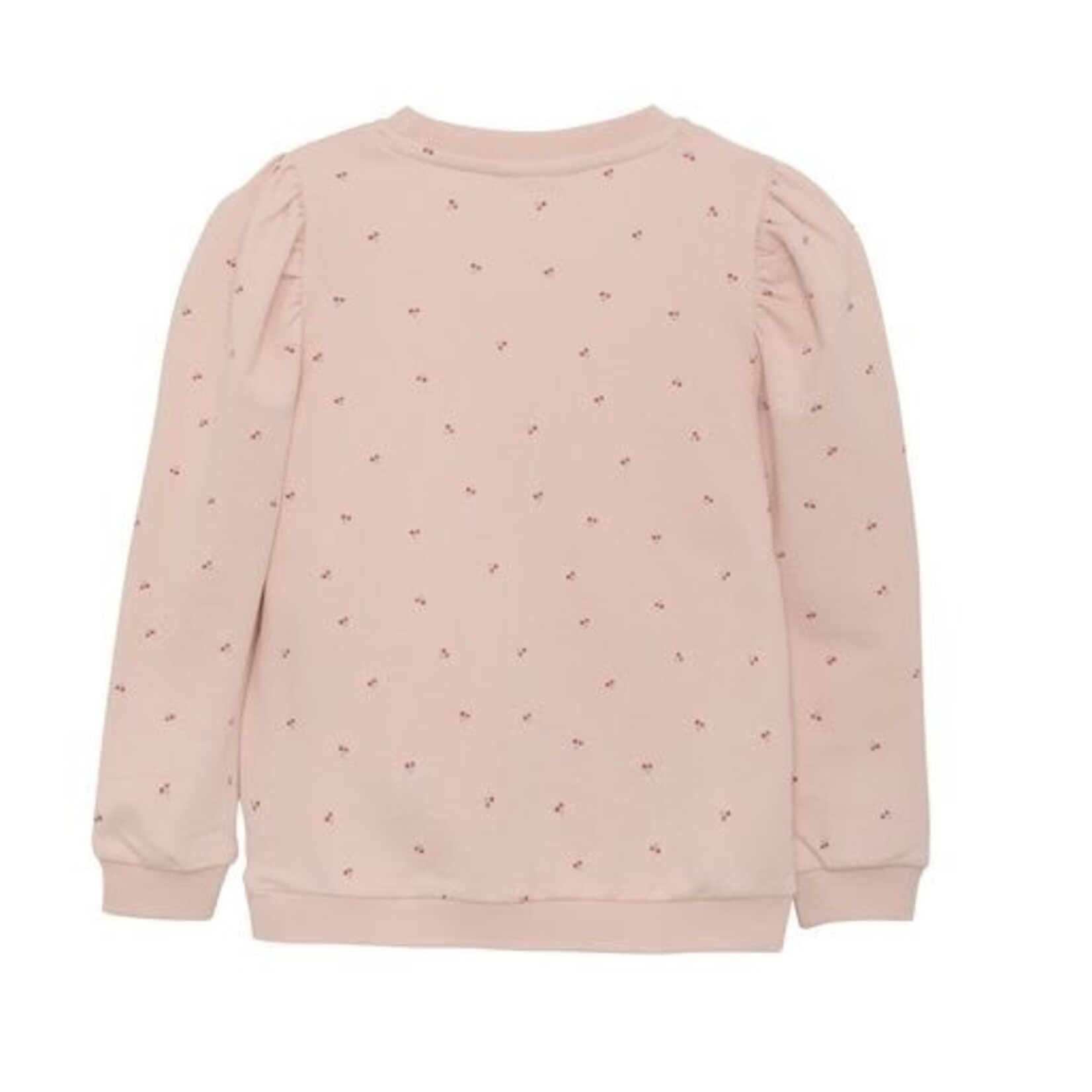 Enfant ENFANT - Pink Cotton Sweater with Red and Blue Polka Dots
