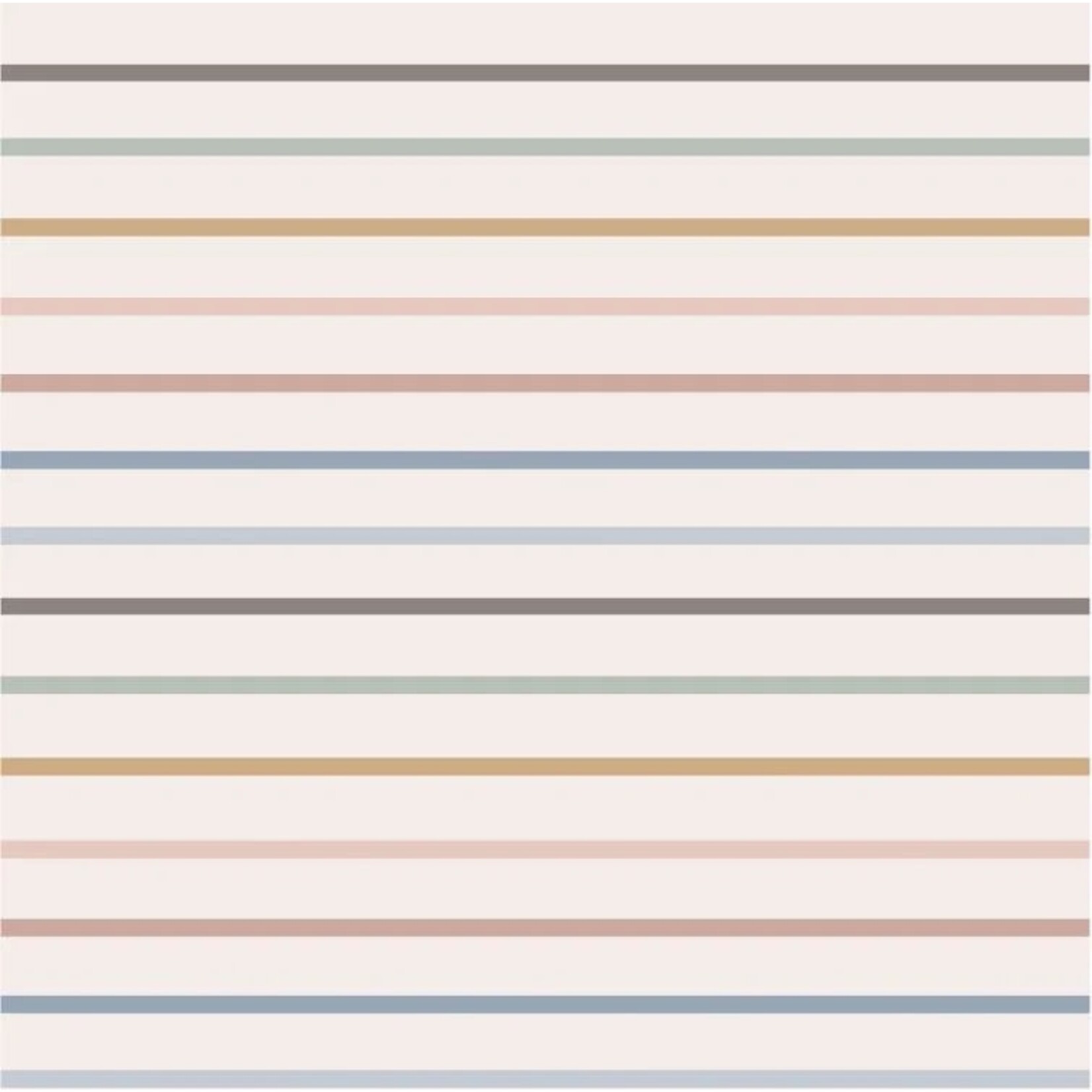 Loulou Lollipop LOULOU LOLLIPOP - Waterproof Long Sleeve Bib 'Pastel Stripes'