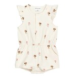 Miles the label MILES THE LABEL - Cream romper with allover Friday Kahlo print