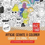 Pico PICO - Affiche géante à colorier - Les monstres