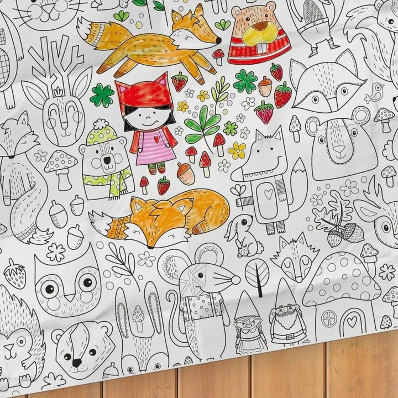 Pico PICO - Giant Coloring Poster - Forest Friends