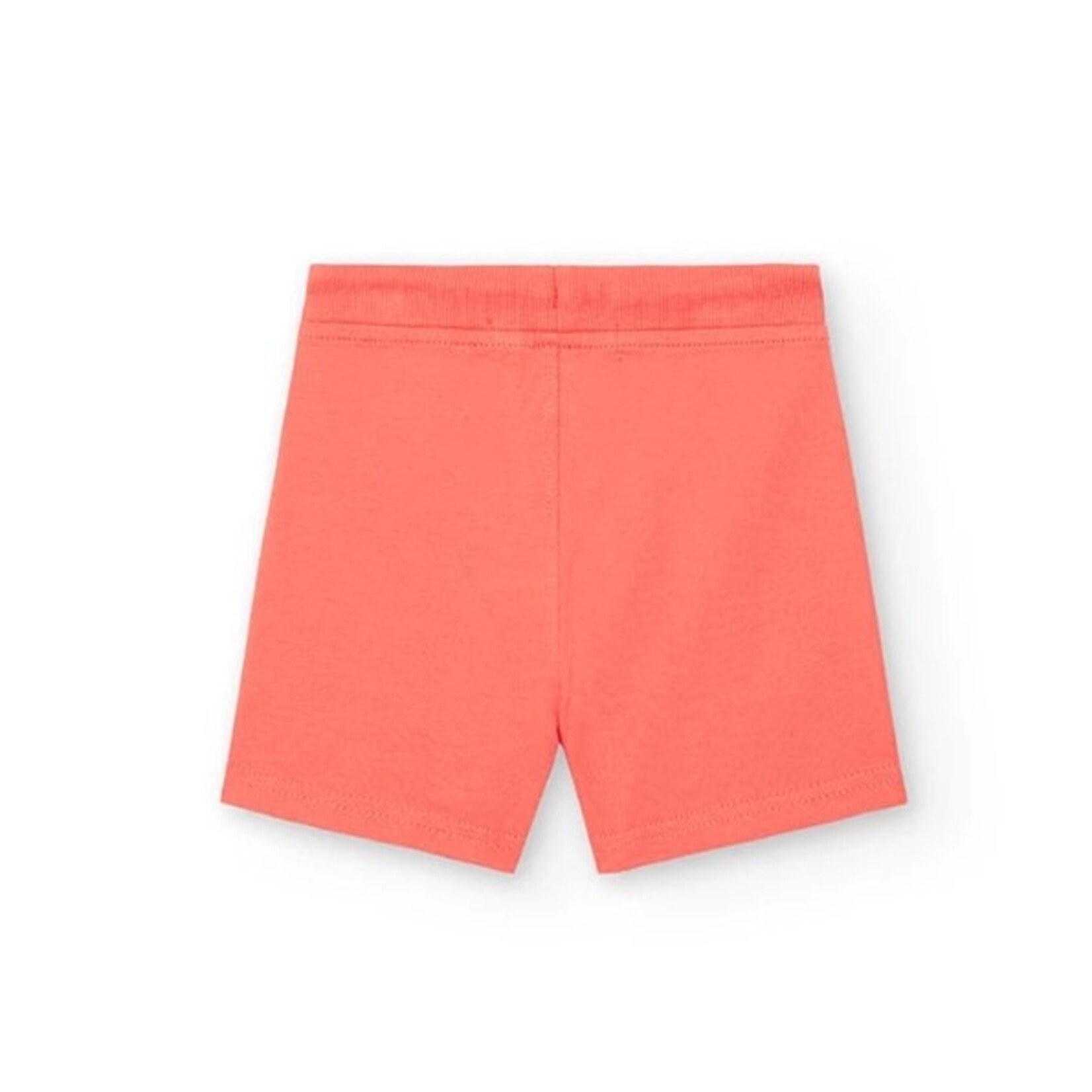 Boboli BOBOLI - Bright orange shorts with functional drawstring