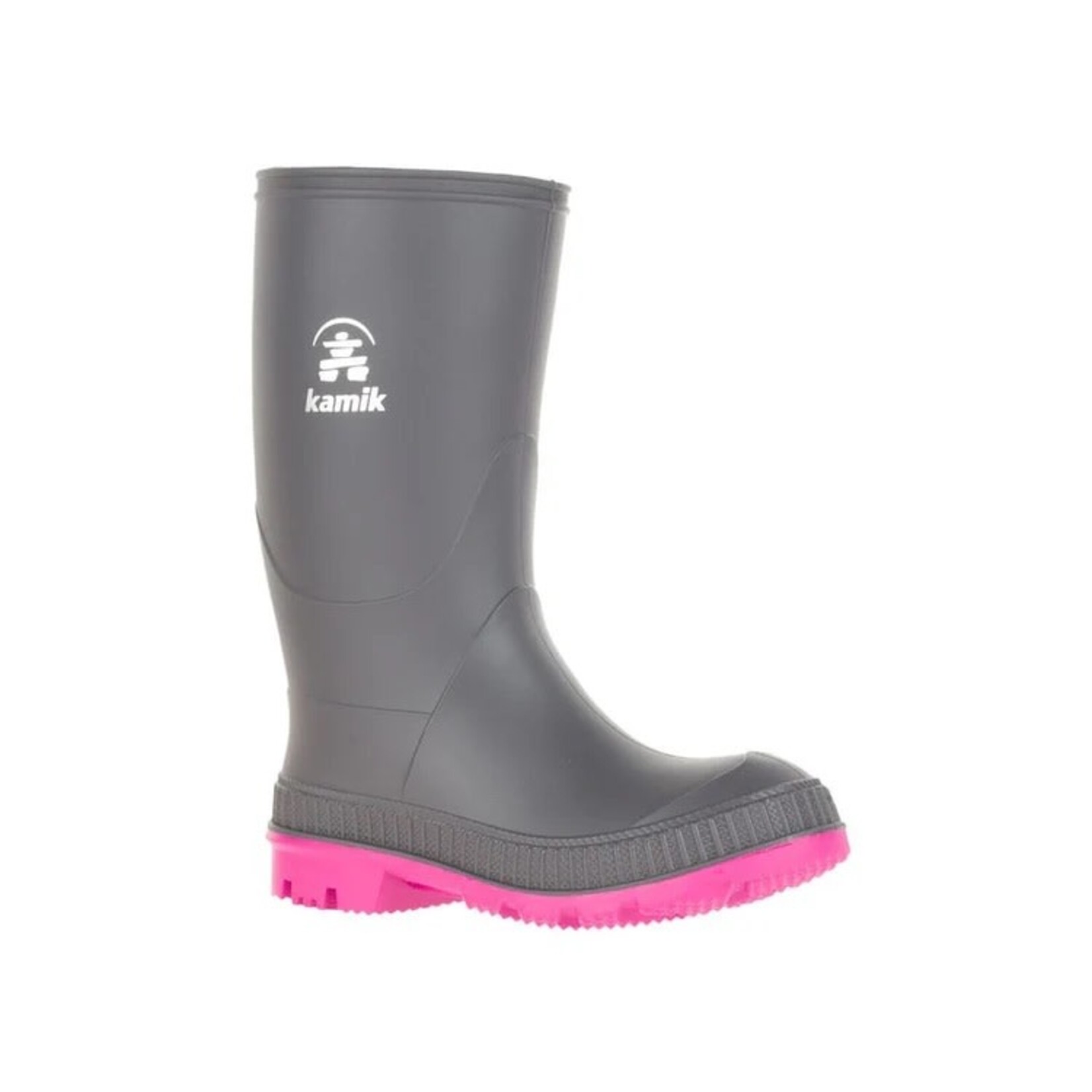 Kamik KAMIK - Bottes de pluie 'Stomp - Charbon/Magenta'