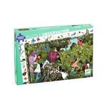 Djeco DJECO - 100-Piece Observation Puzzle & Poster 'Garden Play Time'
