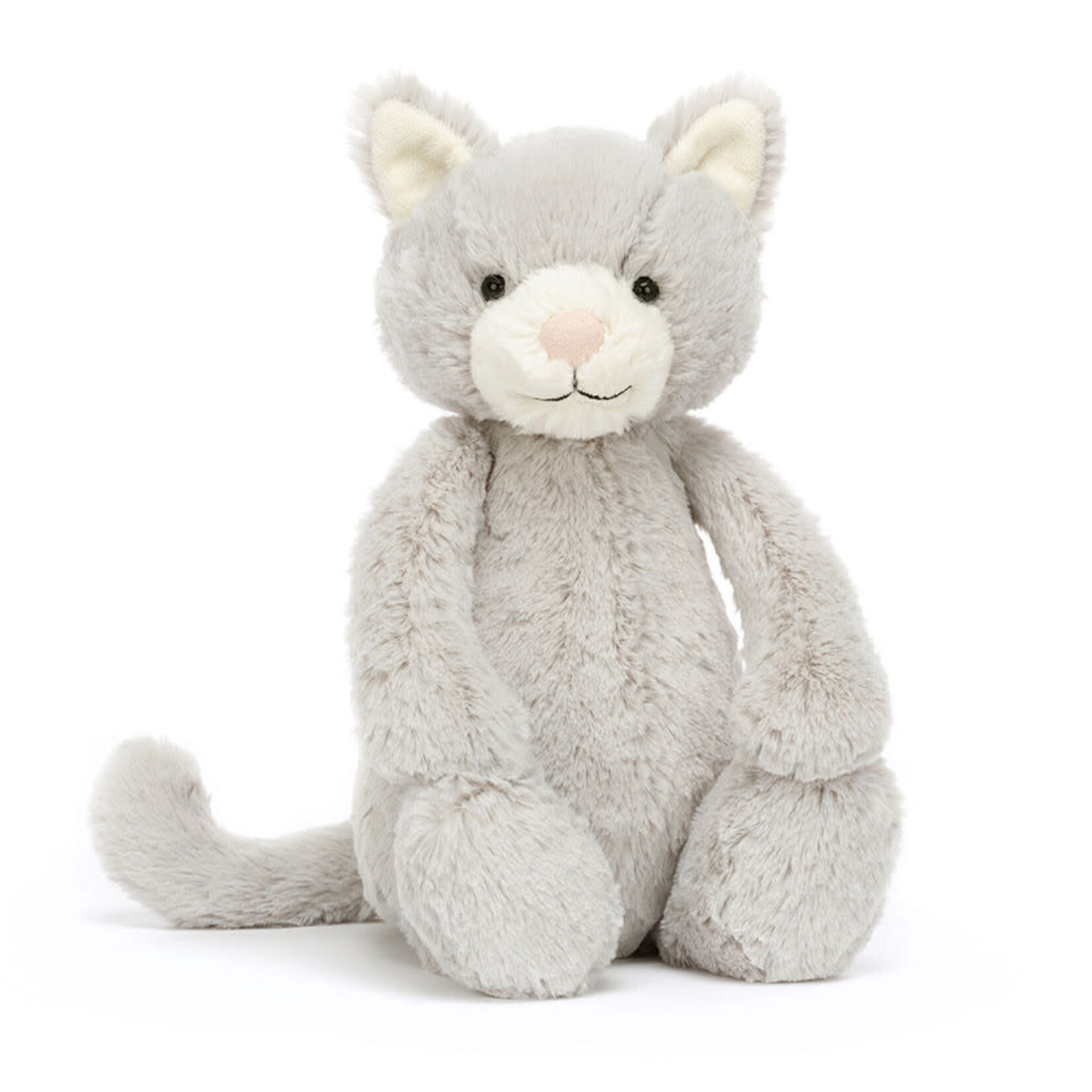 Jellycat JELLYCAT - Chat gris en peluche 'Original Bashful Kitty' - Medium